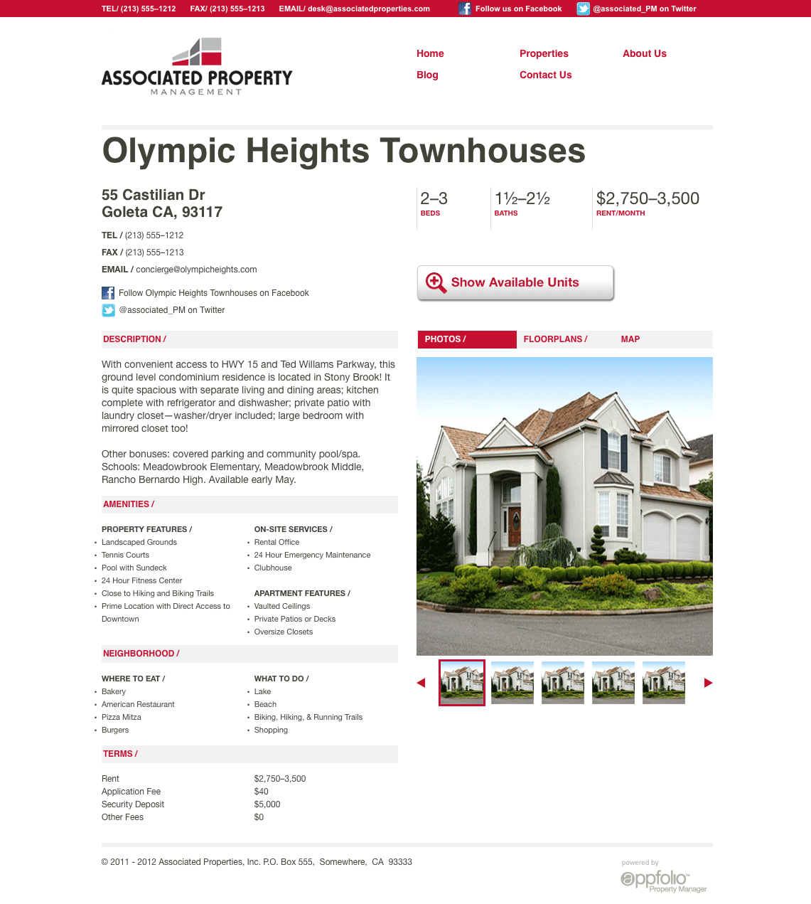 Property Management Websites AppFolio com